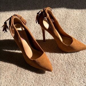 Elegant Tan High Heels